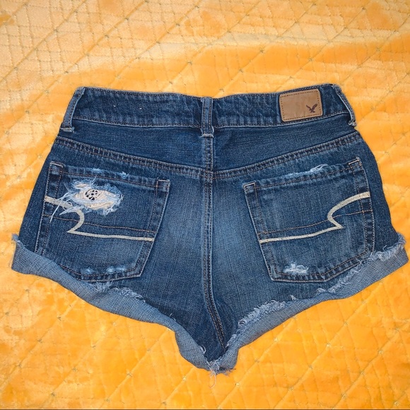 High waisted American Eagle jean shorts - Picture 5 of 7